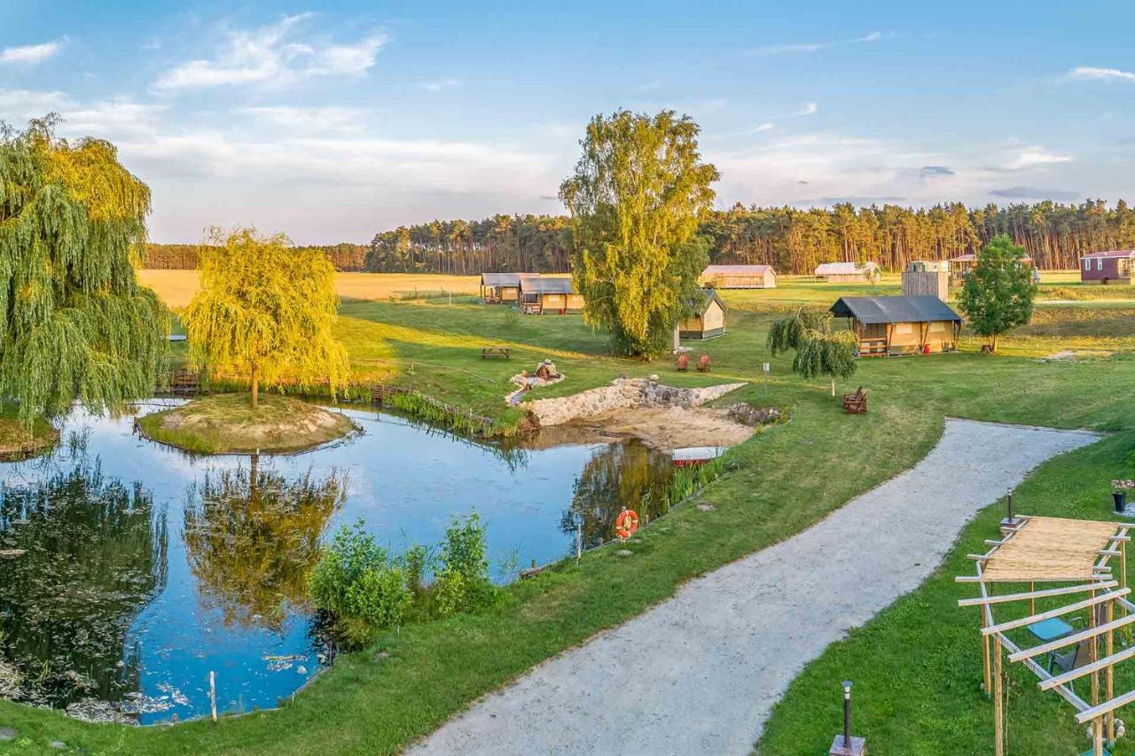 Landgut Voigtsmühle Glamping Lodge Villa Veranda XL 1 Friedland  Exterior foto
