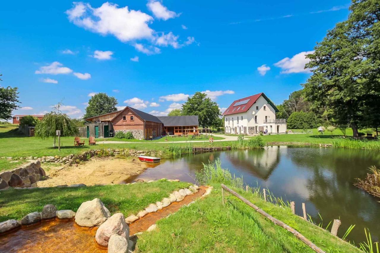 Landgut Voigtsmühle Glamping Lodge Villa Veranda XL 1 Friedland  Exterior foto
