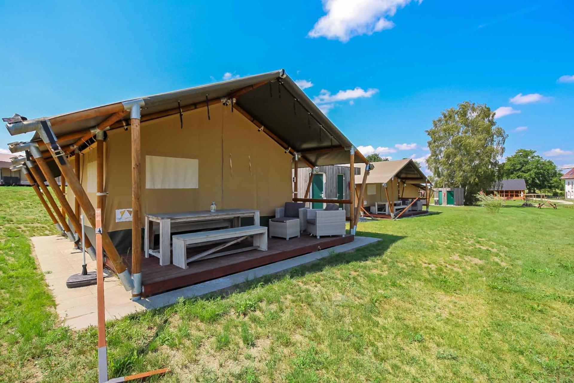 Landgut Voigtsmühle Glamping Lodge Villa Veranda XL 1 Friedland  Zimmer foto