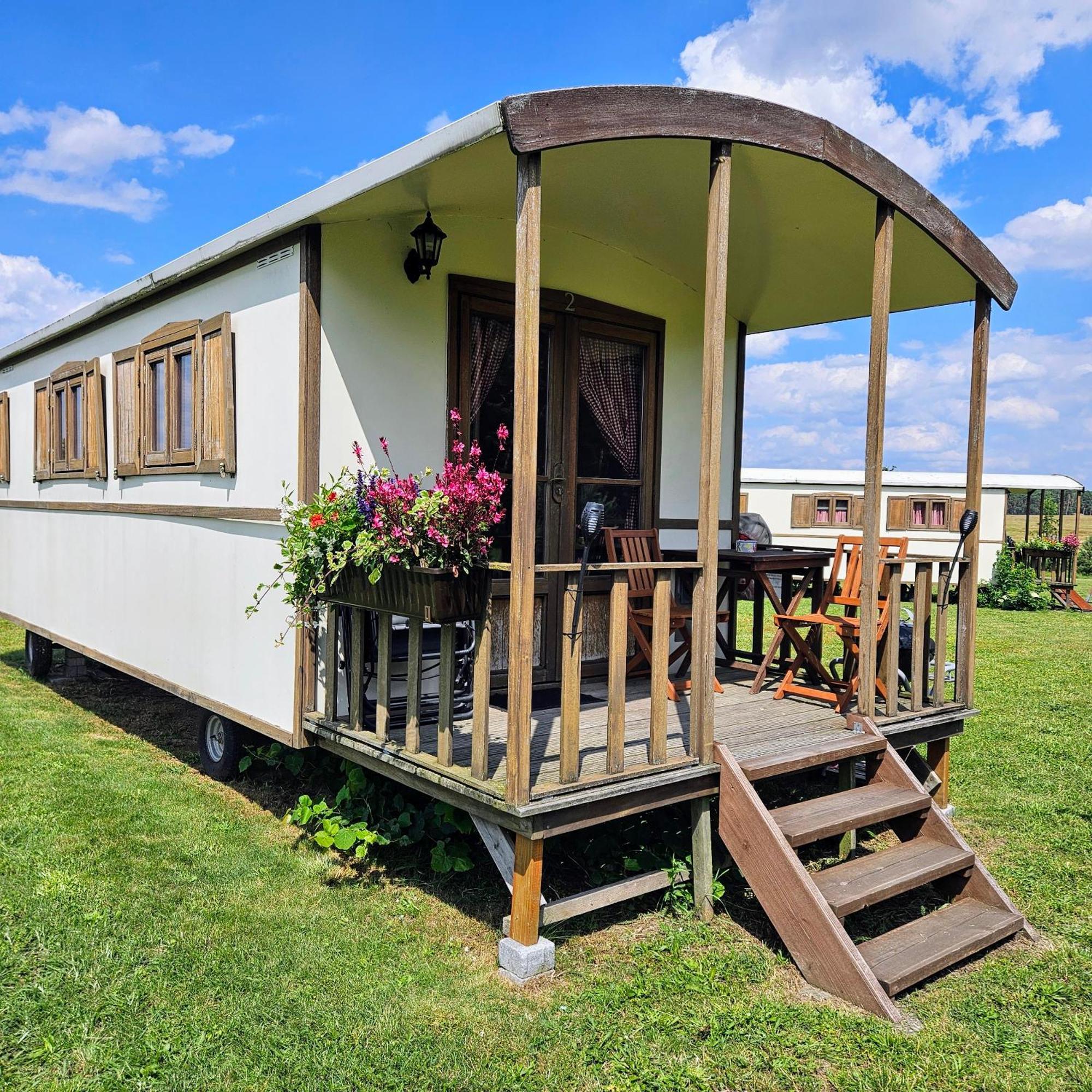Landgut Voigtsmühle Glamping Lodge Villa Veranda XL 1 Friedland  Exterior foto