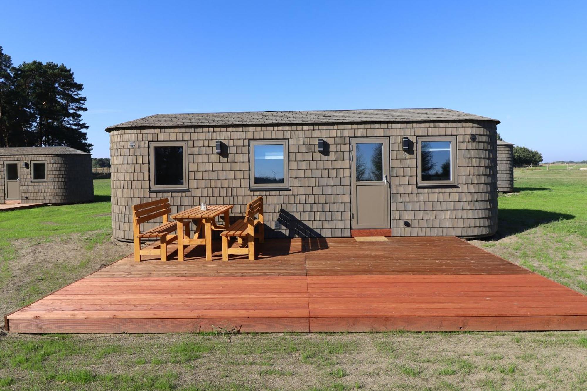 Landgut Voigtsmühle Glamping Lodge Villa Veranda XL 1 Friedland  Exterior foto